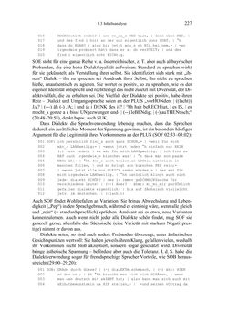 Bild der Seite - 227 - in Bewertungen – Erwartungen – Gebrauch - Sprachgebrauchsnormen zur inneren Mehrsprachigkeit an der Universität