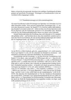 Image of the Page - 250 - in Bewertungen – Erwartungen – Gebrauch - Sprachgebrauchsnormen zur inneren Mehrsprachigkeit an der Universität