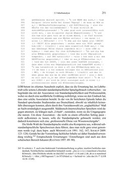 Image of the Page - 251 - in Bewertungen – Erwartungen – Gebrauch - Sprachgebrauchsnormen zur inneren Mehrsprachigkeit an der Universität