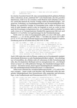 Image of the Page - 261 - in Bewertungen – Erwartungen – Gebrauch - Sprachgebrauchsnormen zur inneren Mehrsprachigkeit an der Universität
