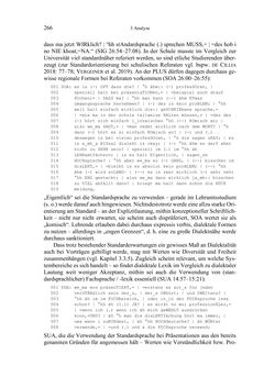 Image of the Page - 266 - in Bewertungen – Erwartungen – Gebrauch - Sprachgebrauchsnormen zur inneren Mehrsprachigkeit an der Universität