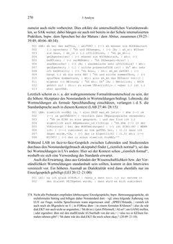 Image of the Page - 270 - in Bewertungen – Erwartungen – Gebrauch - Sprachgebrauchsnormen zur inneren Mehrsprachigkeit an der Universität