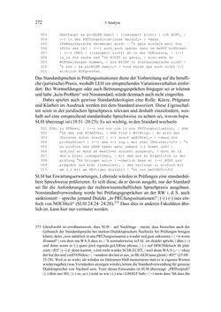 Image of the Page - 272 - in Bewertungen – Erwartungen – Gebrauch - Sprachgebrauchsnormen zur inneren Mehrsprachigkeit an der Universität