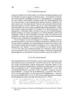 Image of the Page - 280 - in Bewertungen – Erwartungen – Gebrauch - Sprachgebrauchsnormen zur inneren Mehrsprachigkeit an der Universität