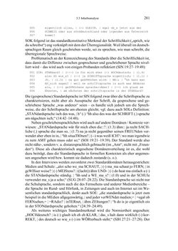 Image of the Page - 281 - in Bewertungen – Erwartungen – Gebrauch - Sprachgebrauchsnormen zur inneren Mehrsprachigkeit an der Universität