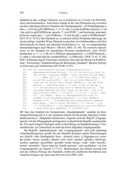 Image of the Page - 282 - in Bewertungen – Erwartungen – Gebrauch - Sprachgebrauchsnormen zur inneren Mehrsprachigkeit an der Universität