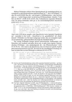 Image of the Page - 288 - in Bewertungen – Erwartungen – Gebrauch - Sprachgebrauchsnormen zur inneren Mehrsprachigkeit an der Universität