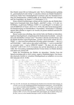 Image of the Page - 297 - in Bewertungen – Erwartungen – Gebrauch - Sprachgebrauchsnormen zur inneren Mehrsprachigkeit an der Universität