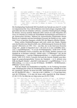 Image of the Page - 298 - in Bewertungen – Erwartungen – Gebrauch - Sprachgebrauchsnormen zur inneren Mehrsprachigkeit an der Universität