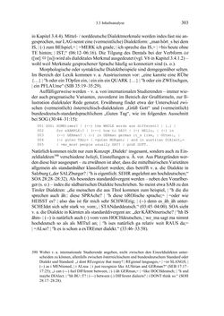 Image of the Page - 303 - in Bewertungen – Erwartungen – Gebrauch - Sprachgebrauchsnormen zur inneren Mehrsprachigkeit an der Universität