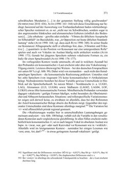 Image of the Page - 371 - in Bewertungen – Erwartungen – Gebrauch - Sprachgebrauchsnormen zur inneren Mehrsprachigkeit an der Universität