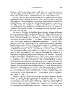 Image of the Page - 399 - in Bewertungen – Erwartungen – Gebrauch - Sprachgebrauchsnormen zur inneren Mehrsprachigkeit an der Universität