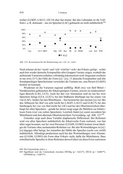 Image of the Page - 414 - in Bewertungen – Erwartungen – Gebrauch - Sprachgebrauchsnormen zur inneren Mehrsprachigkeit an der Universität