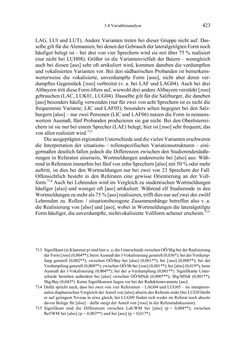 Image of the Page - 423 - in Bewertungen – Erwartungen – Gebrauch - Sprachgebrauchsnormen zur inneren Mehrsprachigkeit an der Universität