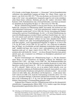 Image of the Page - 426 - in Bewertungen – Erwartungen – Gebrauch - Sprachgebrauchsnormen zur inneren Mehrsprachigkeit an der Universität