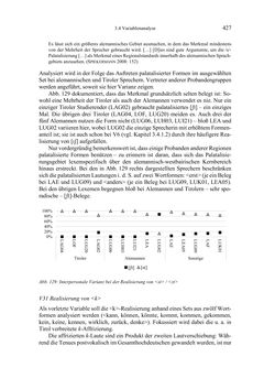 Image of the Page - 427 - in Bewertungen – Erwartungen – Gebrauch - Sprachgebrauchsnormen zur inneren Mehrsprachigkeit an der Universität