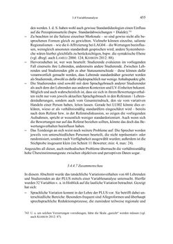 Image of the Page - 455 - in Bewertungen – Erwartungen – Gebrauch - Sprachgebrauchsnormen zur inneren Mehrsprachigkeit an der Universität