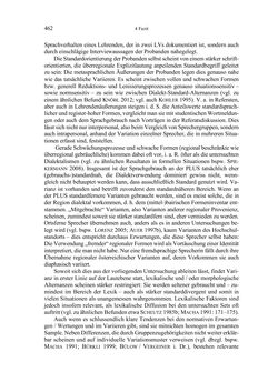 Image of the Page - 462 - in Bewertungen – Erwartungen – Gebrauch - Sprachgebrauchsnormen zur inneren Mehrsprachigkeit an der Universität