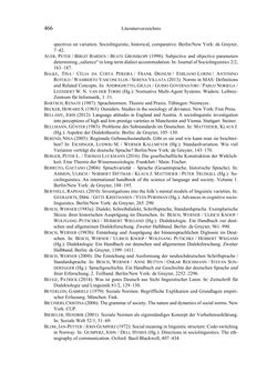 Image of the Page - 466 - in Bewertungen – Erwartungen – Gebrauch - Sprachgebrauchsnormen zur inneren Mehrsprachigkeit an der Universität