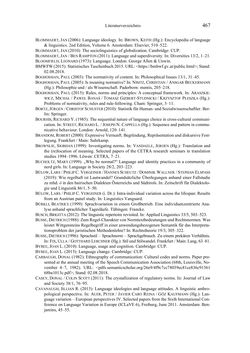 Image of the Page - 467 - in Bewertungen – Erwartungen – Gebrauch - Sprachgebrauchsnormen zur inneren Mehrsprachigkeit an der Universität