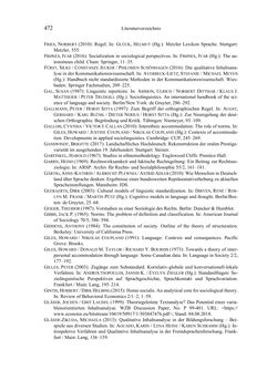 Image of the Page - 472 - in Bewertungen – Erwartungen – Gebrauch - Sprachgebrauchsnormen zur inneren Mehrsprachigkeit an der Universität