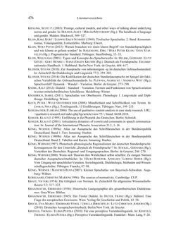 Image of the Page - 476 - in Bewertungen – Erwartungen – Gebrauch - Sprachgebrauchsnormen zur inneren Mehrsprachigkeit an der Universität