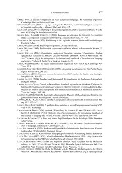 Image of the Page - 477 - in Bewertungen – Erwartungen – Gebrauch - Sprachgebrauchsnormen zur inneren Mehrsprachigkeit an der Universität