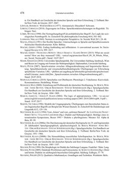 Image of the Page - 478 - in Bewertungen – Erwartungen – Gebrauch - Sprachgebrauchsnormen zur inneren Mehrsprachigkeit an der Universität
