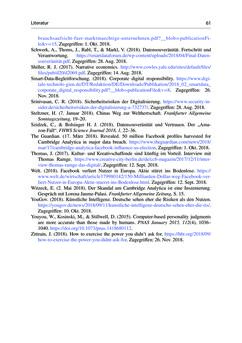 Image of the Page - 61 - in Die Big-Data-Debatte - Chancen und Risiken der digital vernetzten Gesellschaft