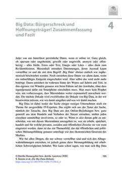 Image of the Page - 194 - in Die Big-Data-Debatte - Chancen und Risiken der digital vernetzten Gesellschaft