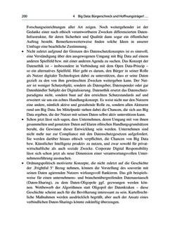 Bild der Seite - 199 - in Die Big-Data-Debatte - Chancen und Risiken der digital vernetzten Gesellschaft