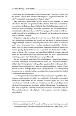 Image of the Page - 16 - in Bildspuren – Sprachspuren - Postkarten als Quellen zur Mehrsprachigkeit in der späten Habsburger Monarchie