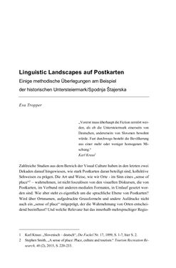 Bild der Seite - 45 - in Bildspuren – Sprachspuren - Postkarten als Quellen zur Mehrsprachigkeit in der späten Habsburger Monarchie
