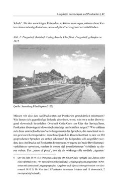 Image of the Page - 47 - in Bildspuren – Sprachspuren - Postkarten als Quellen zur Mehrsprachigkeit in der späten Habsburger Monarchie