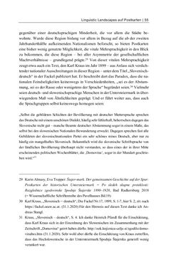 Image of the Page - 55 - in Bildspuren – Sprachspuren - Postkarten als Quellen zur Mehrsprachigkeit in der späten Habsburger Monarchie