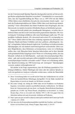 Image of the Page - 61 - in Bildspuren – Sprachspuren - Postkarten als Quellen zur Mehrsprachigkeit in der späten Habsburger Monarchie
