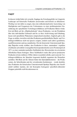 Bild der Seite - 73 - in Bildspuren – Sprachspuren - Postkarten als Quellen zur Mehrsprachigkeit in der späten Habsburger Monarchie