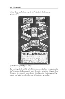 Image of the Page - 88 - in Bildspuren – Sprachspuren - Postkarten als Quellen zur Mehrsprachigkeit in der späten Habsburger Monarchie