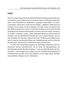 Image of the Page - 99 - in Bildspuren – Sprachspuren - Postkarten als Quellen zur Mehrsprachigkeit in der späten Habsburger Monarchie