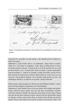 Image of the Page - 107 - in Bildspuren – Sprachspuren - Postkarten als Quellen zur Mehrsprachigkeit in der späten Habsburger Monarchie
