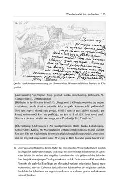 Image of the Page - 125 - in Bildspuren – Sprachspuren - Postkarten als Quellen zur Mehrsprachigkeit in der späten Habsburger Monarchie
