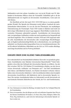 Image of the Page - 133 - in Bildspuren – Sprachspuren - Postkarten als Quellen zur Mehrsprachigkeit in der späten Habsburger Monarchie