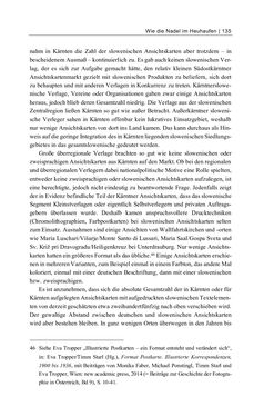 Image of the Page - 135 - in Bildspuren – Sprachspuren - Postkarten als Quellen zur Mehrsprachigkeit in der späten Habsburger Monarchie