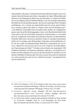Image of the Page - 168 - in Bildspuren – Sprachspuren - Postkarten als Quellen zur Mehrsprachigkeit in der späten Habsburger Monarchie