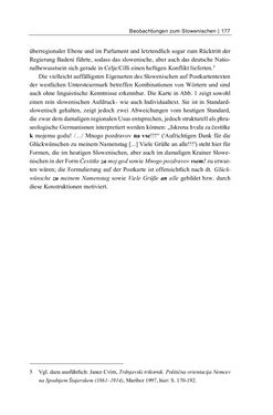 Image of the Page - 177 - in Bildspuren – Sprachspuren - Postkarten als Quellen zur Mehrsprachigkeit in der späten Habsburger Monarchie