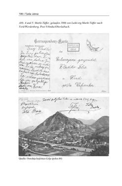 Image of the Page - 186 - in Bildspuren – Sprachspuren - Postkarten als Quellen zur Mehrsprachigkeit in der späten Habsburger Monarchie