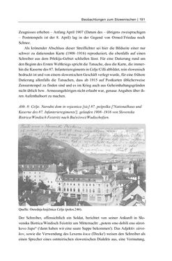 Bild der Seite - 191 - in Bildspuren – Sprachspuren - Postkarten als Quellen zur Mehrsprachigkeit in der späten Habsburger Monarchie