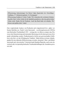 Bild der Seite - 235 - in Bildspuren – Sprachspuren - Postkarten als Quellen zur Mehrsprachigkeit in der späten Habsburger Monarchie