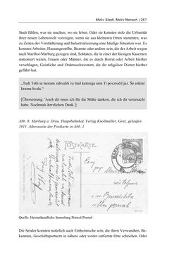 Bild der Seite - 261 - in Bildspuren – Sprachspuren - Postkarten als Quellen zur Mehrsprachigkeit in der späten Habsburger Monarchie