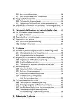 Image of the Page - (000008) - in Bildungs- und Berufsberatung in der Migrationsgesellschaft - Pädagogische Perspektiven auf Beratung zur Anerkennung im Ausland erworbener Qualifikationen